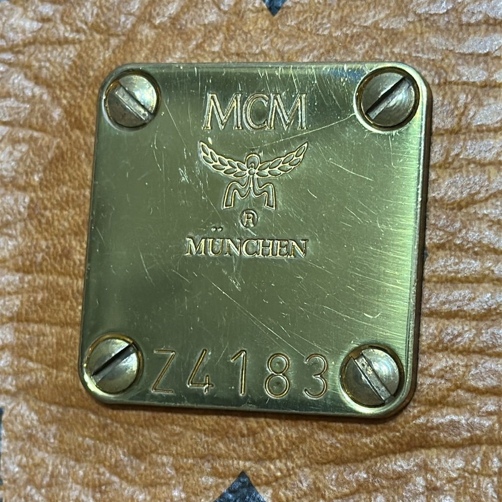 MCM Visetos Shopper Tote - Picture 6 of 17